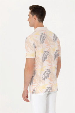 Мужская футболка поло цвета экрю Неожиданная скидка в корзине - U.s. polo assn фото 5