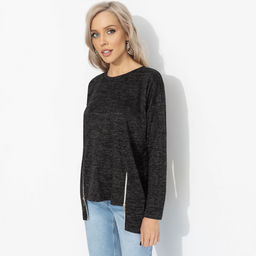 Свитшот с акцентными молниями, Городской драйв - Charutti фото 2