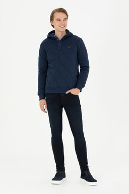 Мужской темно-синий свитшот - U.s. polo assn фото 11