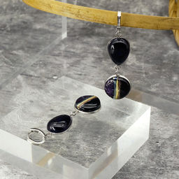 Серьги из муранского стекла BEYOND MIND LS3192