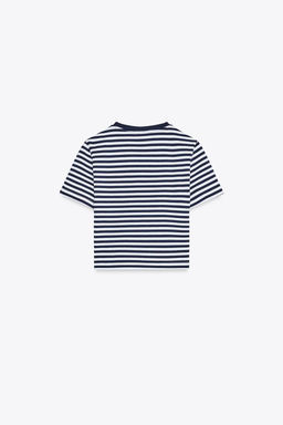 CROPPED STRETCH T-SHIRT - Zara фото 27