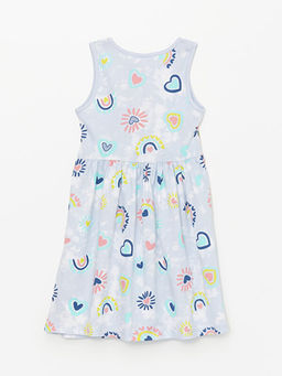 Bisiklet Yaka Bask?l? K?z ?ocuk Gecelik - Waikiki фото 2