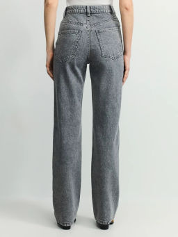 Джинсы прямого фита с высокой посадкой ZR2604092302-107 / Zarina