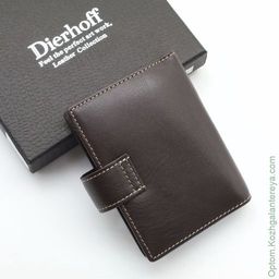 Мужская кожаная визитница Dierhoff Д 8049-010  фото 3