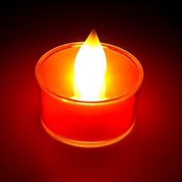 Цена за 24 шт. Свеча светодиодная «Пламя», МИКС