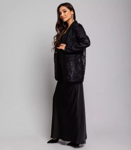 Пиджак #БШ2003, чёрный - Dommod фото 4