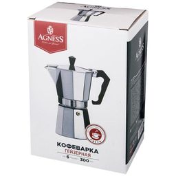 КОФЕВАРКА ГЕЙЗЕРНАЯ МОНБЛАН, 300 МЛ НА 6 ЧАШЕК - Lefard фото 2