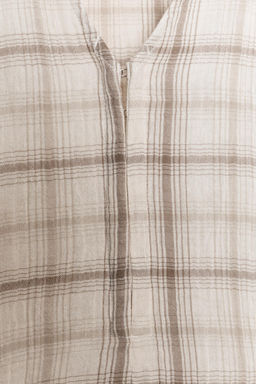 CHECKED SHORT DRESS - Zara фото 7