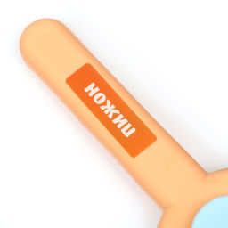 Пуходёрка пластиковая Кошка с функцией самоочистки, 8,5 х 20 см, оранжевая - Пижон фото 4