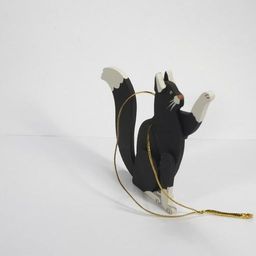 Новогодние украшения: Кошка сидящая 9005 - Idh фото 5