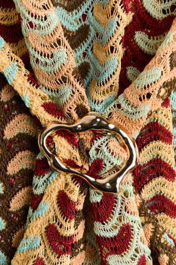 Vestido halter efecto crochet - H&m фото 5