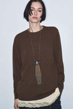 WOOL BLEND JUMPER