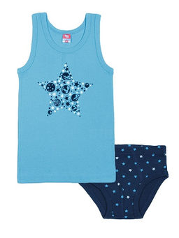 CAK 3466 Комплект для мальчика, голубой