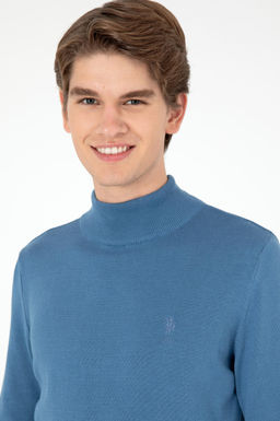 Мужской темно-синий базовый свитер Неожиданная скидка в корзине - U.s. polo assn фото 2