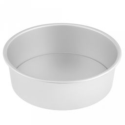 Форма для выпечки алюминиевая "Мастер" д26см, h8,5см, s1мм, съемное дно д23,5см, загнутый край (Китай)
