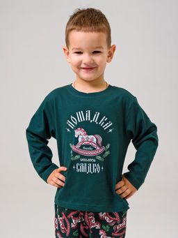 Пижама 100% хлопок мужская Лошадка - Оптима фото 13