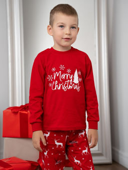 Новогодняя пижама из 100% хлопка