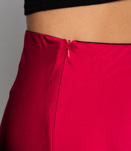 Юбка #КТ2103, красный