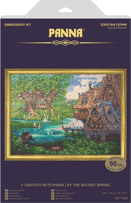 Набор для вышивания PANNA Золотая серия SO-7088 У Святого источника 45.5 х 34 см