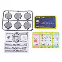 Игровой набор "Касса. Магазинчик" (продукты и деньги в наборе) в коробке