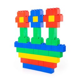 Конструктор строительный XXL, 72 элемента - Полесье фото 2