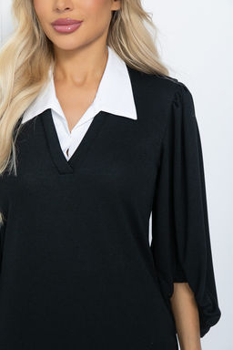 Платье Тайна стиля (черное) П11689 - Lt collection фото 3