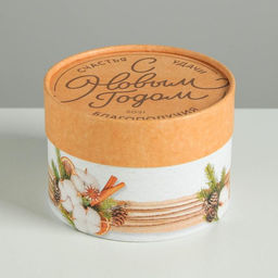 Коробка подарочная С Заботой, 12 х 8 см