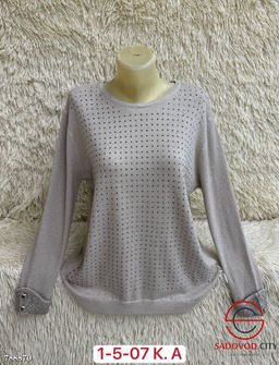 Свитер женский однотонный - Bruno фото 5