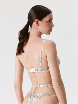 Infinity / Бюстгальтер T-Shirt жен. Gutata черный принт - Infinity Lingerie фото 2