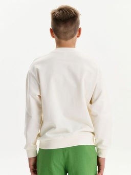 PELICAN, толстовка для мальчиков, Молочный  фото 2