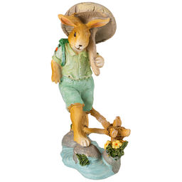 СТАТУЭТКА КРОЛИК 10,5Х6Х15,5 СМ