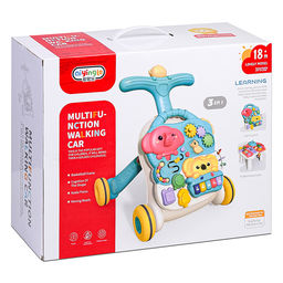 Игровой центр-Каталка "Слоник и коала" цвет красный, в коробке