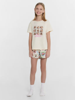 КОМПЛЕКТ ДЛЯ ДЕВОЧЕК (ФУТБОЛКА, ШОРТЫ) - Mark formelle фото 2