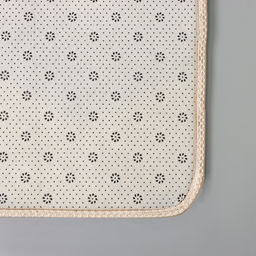 Коврик для ванной Доляна «Пушистик. Зиг-заг», 40×60 см, цвет коричневый