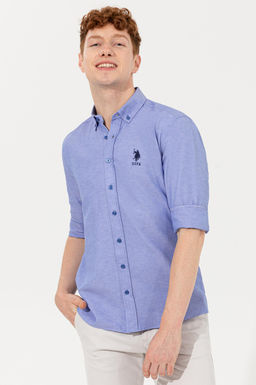 Erkek Saks Uzun Kollu Basic G_mlek