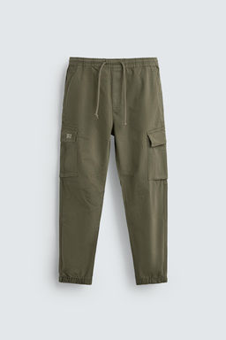 SLIM FIT CARGO TROUSERS - Zara фото 6