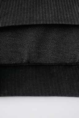 CAMISETA FELPA ETIQUETA / Gris antracita - Zara фото 4