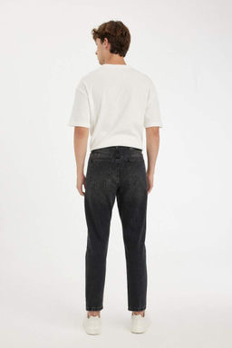 Узкие джинсовые брюки узкого кроя в стиле 90-х с высокой талией - Defacto фото 7