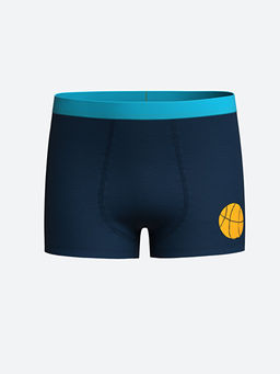 Bask?l? Erkek ?ocuk Boxer 3l? - Waikiki фото 2