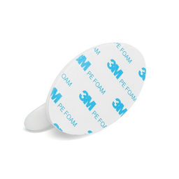 Цена за 2 шт. Ручка мебельная самоклеющаяся CAPPIO, L=95 мм, пластик, цвет белый