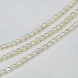 Бусины для украшений из белого Жемчуга 38 см