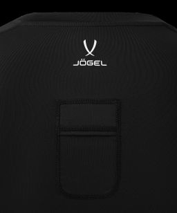 Футболка компрессионная с длинным рукавом судейская JOGEL PerFormDRY Referee Baselayer Tee LS, черный  фото 5