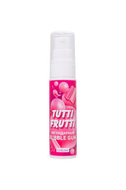 Съедобная гель-смазка TUTTI-FRUTTI для орального секса со вкусом BUBBLE GUM, 30 гр - Биоритм фото 2