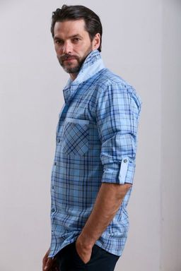 Мужская рубашка 209-т-02 - Nicolo angi фото 4