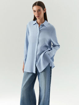 Рубашка из 100% рами, B3020/attica