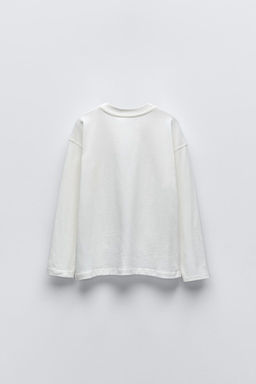 T-SHIRT WITH SLOGAN - Zara фото 2