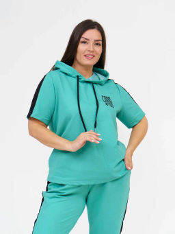 Костюм женский, цвет зеленый