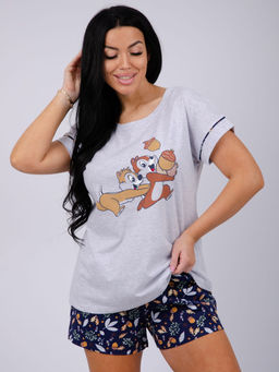 Пижама "Бурундучки" шорты, трикотаж