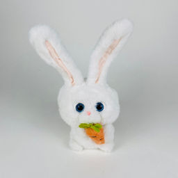 Мягкая игрушка Зайка с морковкой 35 см - Storyland фото 3