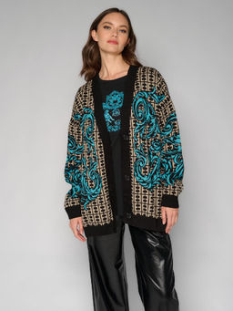 Кардиган женский 12411-54012 multicolor